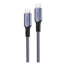 100w 5a E-mark Çipli Pd Type-c To Type-c Hızlı Şarj Ve Data Kablosu 1.2 Metre