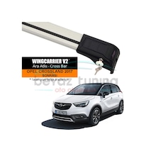 Opel Crossland Port Bagaj Çıtası Tavan Ara Barı Ara Atkı