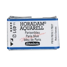 Schmincke : Horadam Aquarell Artist Sulu Boya : Tam Tablet : Seri 2 491 Paris Blue