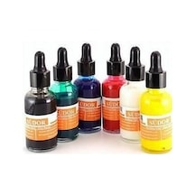 Südor Ebru Boyası 6 Renk X 30 Ml. Damlalıklı Şişe