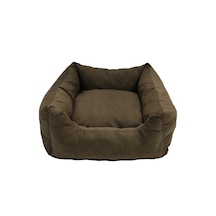 Zishhome Chocolate Büyük Pet Kedi & Köpek Yatağı 60 x 60 x 60 CM
