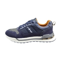 Güvener King Shoes Lacivert Deri Spor Erkek Ayakkabı Lacivert