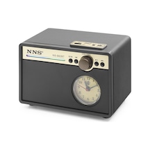 Bluetooth Nostaljik Hoparlör Fm Retro Saatli 187 X 137 X 130 Cm Ns882bt