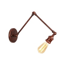Riolight Retro,rustik,vintage Bakır Patinalı Üç Mafsallı 1xe27 Du Bakır