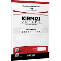 TYT Yeni Nesil Kırmızı Deneme Tamamı Video Çözümlü -  Marka Yayınları