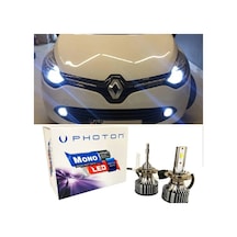 Renault Clio 4 Led Xenon Kısa Far Ampulü H7 Mono Yeni Seri Beyaz