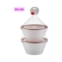 Petek İkili Saklama Kabı 2 Lt Vc-04 Çok Renkli