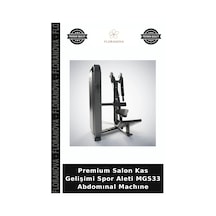 Premium Salon Kas Gelişimi Spor Aleti Mgs33 Abdomınal Machıne
