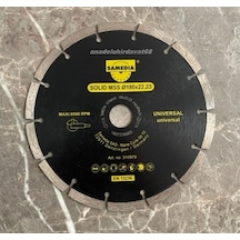 Samedia 180mm Taş Kesici Beton Kesme Elması Tuğla Kiremit Kesici Germany