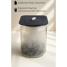 Valerine Life Gider Koku Önleyici Kaymaz Silikon Mat Banyo Mutfak Balkon Lavabo Su Gider Tıpası Kapa Gri