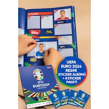 Uefa Euro 2024 Resmi Sticker Albümü 4 Sticker Paketi