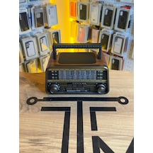 Çok Bantlı Minimal Retro Radyo Bluetooth Fm Am Sw Usb Tf Kart Destekli Hoparlör