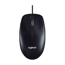 M90 Usb Kablolu Mouse, Pc, Mac, Dizüstü Bilgisayar İle Uyumlu, 1000 Dpı Optik İzleme, Sağ Ve Sol Elle Kullanıma Uygun, Siyah