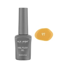 Hardal Sarı Kalıcı Oje 97-yoğun Renk Veren Jel Oje 12 Ml-nail Uv Gel Polish 97