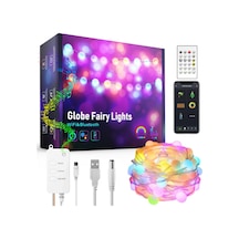 Upway Bluetooth 10 Metre Rgb Renk Değiştiren Akıllı Küre Dizili I