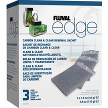 Fluval - 132 - Edge Karbon Filtre - Glblseme - 3 Lü