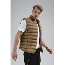 Oksit Tobia Slim Fit Cepli Dolum Süet Erkek Yelek