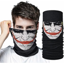 Joker Desenli Çok Amaçlı Buff Yüz, Boyun Ve Bandana Maskesi 5 No - Zmff-731091 Renkli