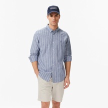 Nautica Regular Fit Çizgili Erkek Gömlek W65492t Indigo Nautica Regular Fit Çizgili Erkek Gömlek W65492t Indigo