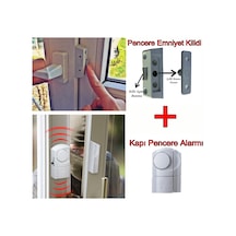 Lorex Alarmlı Pencere Kilidi Emniyet Kilidi pencere Alarm