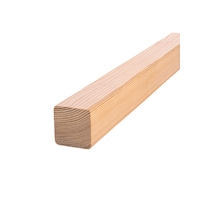 Nest Wood Doğal Ham Ahşap Silinmiş 5x5x25cm 2 Adet Fırınlanmış Çam Kereste
