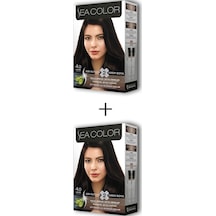 2X2 Tüp Krem Saç Boyası Seti Kahve No:4.0 (546657564)