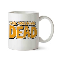 The Walking Dead Rick Grimes Negan Ezekiel İki Tarafı Baskılı Kupa Bardak.jpg