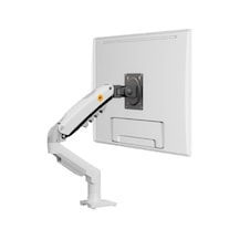 Ergonomik Monitör Standı, 17-32 İnç Uyumlu, Modern Tasarım İle Beyaz Renk