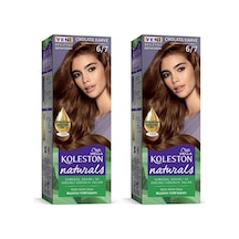 Hubrendy Tedarik Naturals Saç Boyası Çikolata Kahve 6/7 2x Paket
