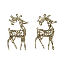 Asılabilir Yılbaşı Yeniyıl Ağacı Süsü Geyik 15cm Christmas New Year Ornaments Deer 15cm