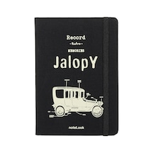 Notelook Scrikss Tekstil Kapak Çizgili Defter A6 Beyaz Çok Renkli