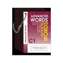 Advanced Words - C1 Kelime Kartları - Komisyon - Modern English