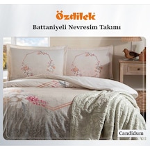 Battaniyeli Nevresim Takımı Renkli