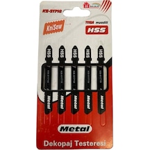 Knisaw 51718 Metal Dekupaj Testeresi 5 Parça Belirtilmemiş