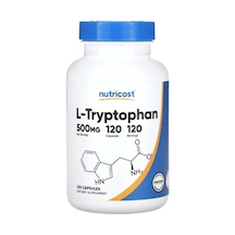 Nutricost, L-tryptophan, 500 Mg, 120 Capsules. Tr Tek Yetkili... Nutricost, L-tryptophan, 500 Mg, 120 Capsules. Tr Tek Yetkili...