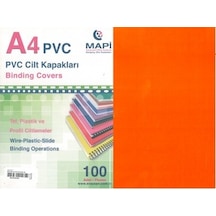 Mapi Cilt Kapağı A-4 100 Adet Turuncu