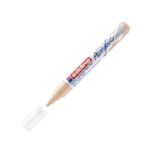 Edding 5100 Akrilik Markör Orta - Bej - 1 Su Geçirmez Akrilik Markör - Yuvarlak Uçlu 2-3 Mm Genel