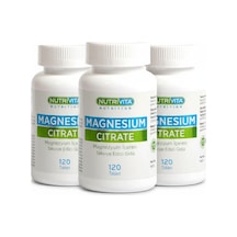Nutrivita Nutrition Magnesium Citrate 250 Mg 120 Tablet