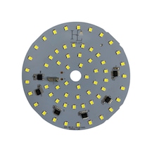 220 Volt 50 Watt Smd 2835 Ledli Hazır Projektör Ledi Beyaz Yuvarlak Pcb Avize Ledi
