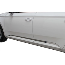 Skoda Super B8 Yan Kapı Çıtası 4 Prç. P.Çelik 2015 Ve Sonrası