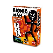 4 Adet Zoe Bionic Man Kutu Oyunu 35000 Çok Renkli