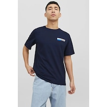 Jack & Jones Jack&jones 12233999 Erkek Tshirt - Lacivert Lacıvert
