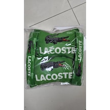 Lacoste-xx Yesil İkili Yastık Ve Kemer Kılıfı Seti