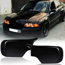 Bmw E46 1998.2004 Sedan Siyah Batman Ayna Kapagı