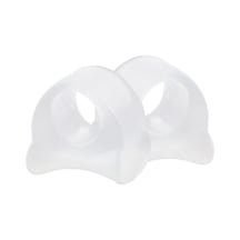 10 Çift Baş Parmak Ortezi Ayırıcı Yumuşak Ve Rahat Ayak Bakımı Kılıfı Transparan M