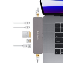 Trilogic A7Inıpad Usb Type C 4K Hdmı Pd Macbook Kart Okuyucu H...