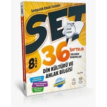 Ünlüler Karması 8.sınıf Din Kültürü 36 Haftalık Kazanım Denemeleri