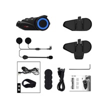 Maxto M3 1080p Kameralı Motosiklet Bluetooth Intercom Kulaklık 6 Kişi Destekli