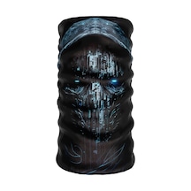 Bebo Store Extreme Spor Motorsiklet Kullananlara Özel Desenli Buff Boyunluk Bandana Balaklava Skull-0208-7