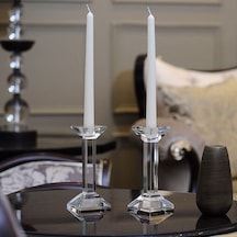 10 Pcs Chrıstmas Candle Metallıc Brıght White Candlestıck 10 Adet Beyaz Şamdan Mumu Yılbaşı Mumları Renkli